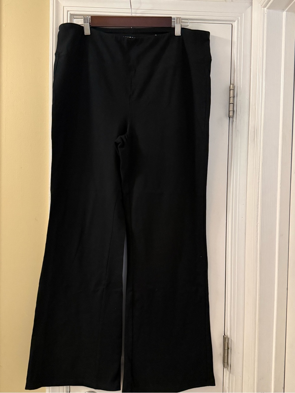 Sonoma Black Ponte Flare Pants